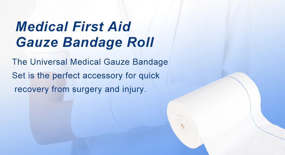 Customized Disposable Medical Sterile Gauze-Bandage Medical Dressings Rolls